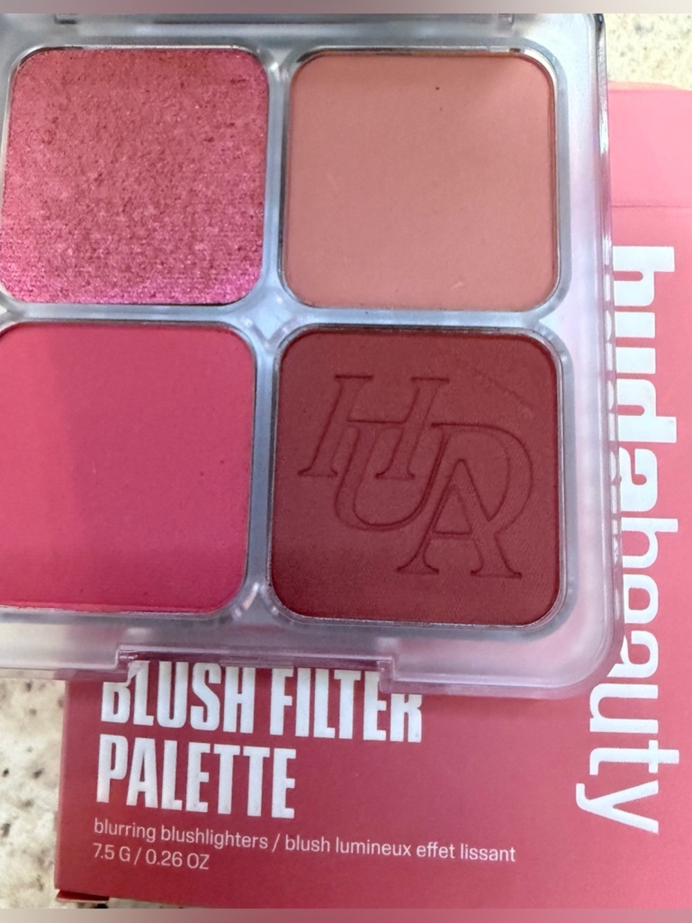 Huda Beauty Blush Filter Palette Rose Berry